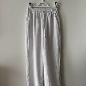 White Beachy Pants